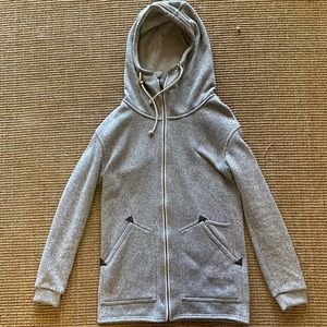 Burton Grey Zip Up Jacket